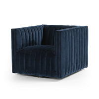 Aspen Sapphire Navy Swivel Chair