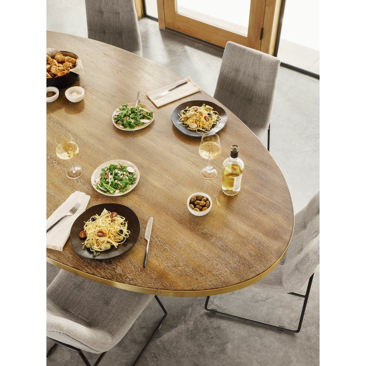 Evans Oval Dining Table