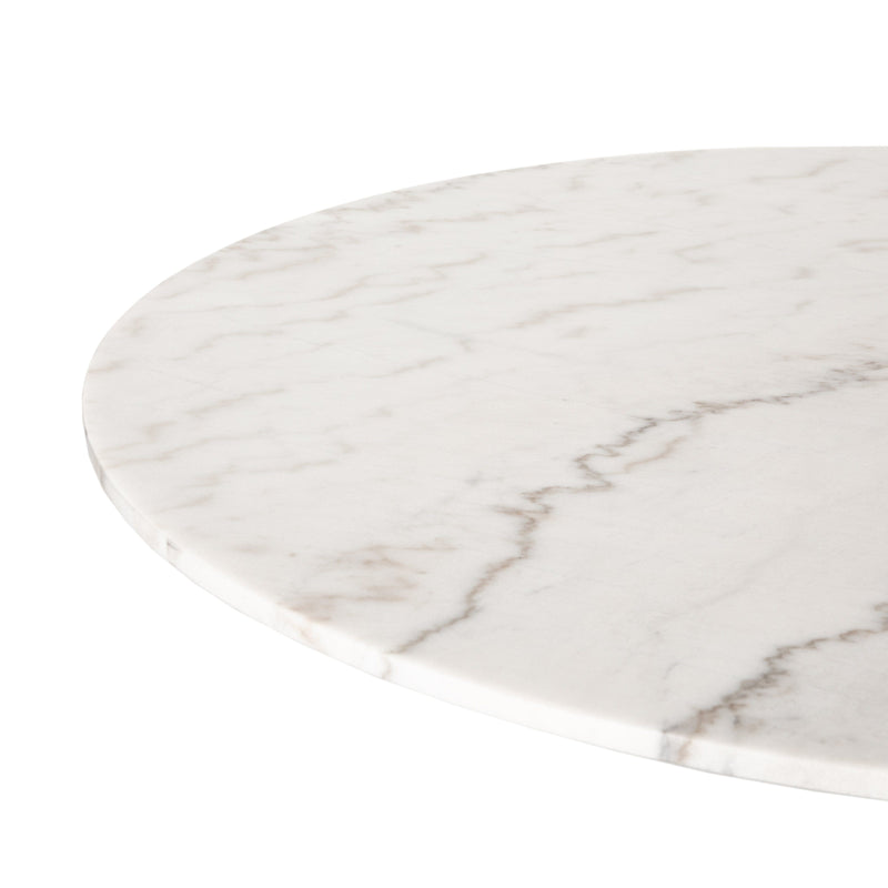 Paloma Marble & Iron Dining Table