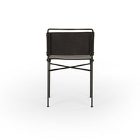 Weston Distressed Black Dining Chair