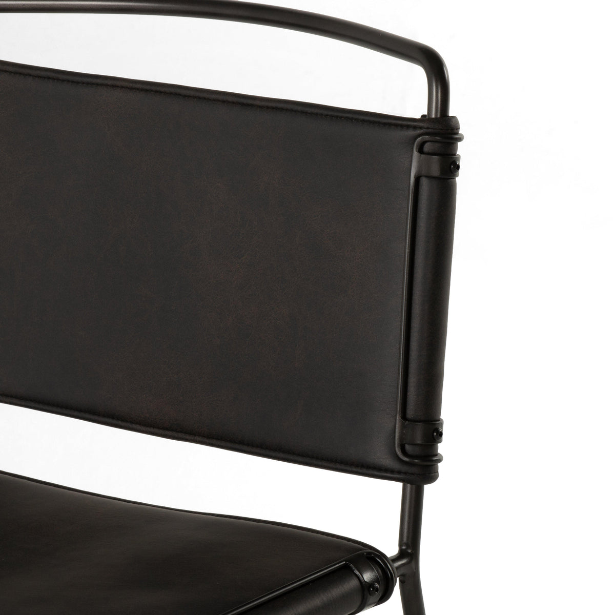 Weston Distressed Black Dining Chair