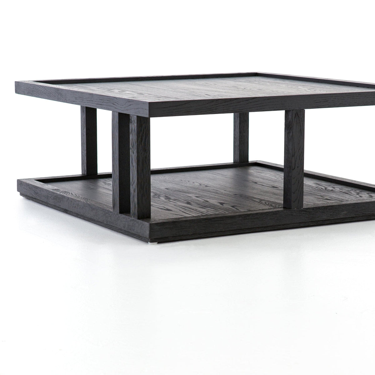 Charleston Drifted Black Coffee Table