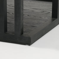 Charleston Drifted Black Coffee Table