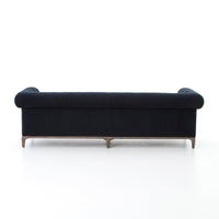 Gilbert Plush Navy Sofa