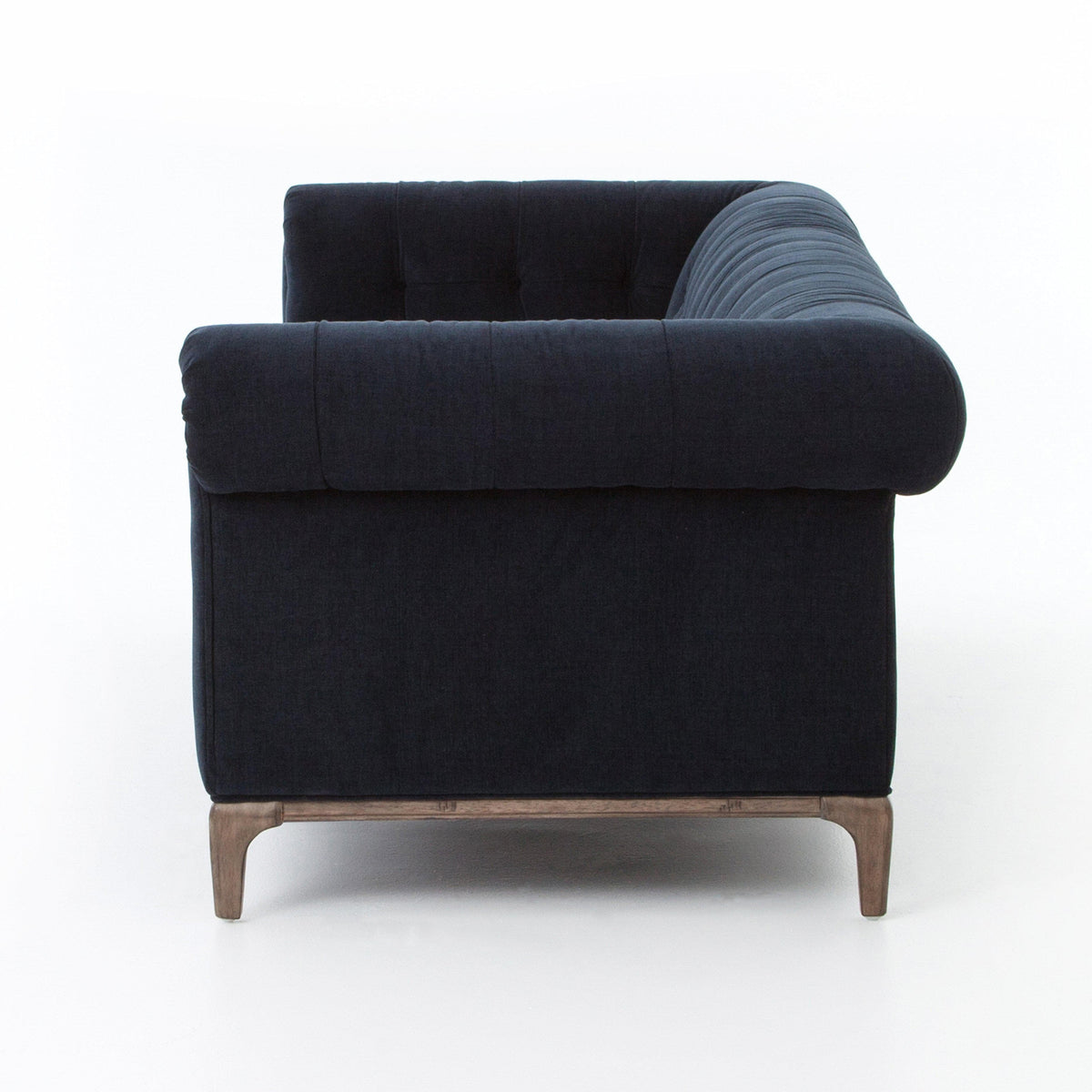 Gilbert Plush Navy Sofa