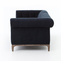 Gilbert Plush Navy Sofa