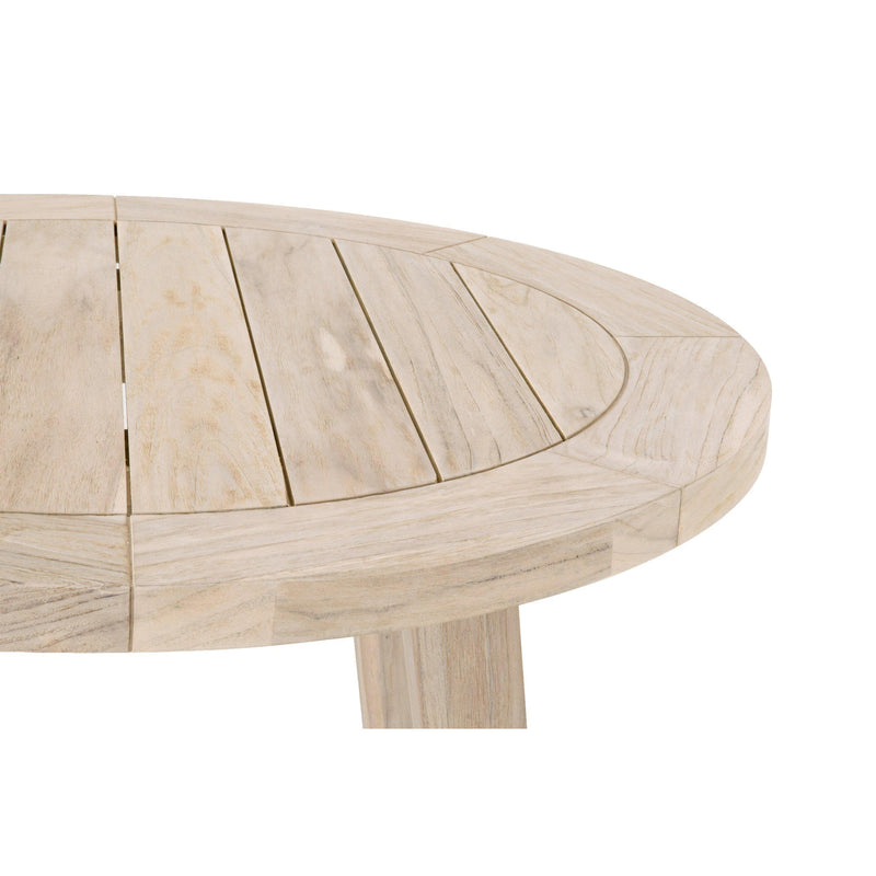 Carrie Gray Teak Round Counter Table