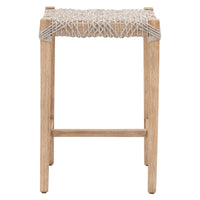 Cassie Rope Backless Counter Stool