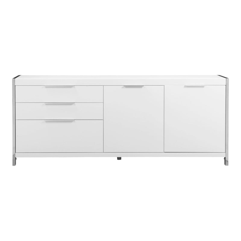 Neo White Lacquered Sideboard