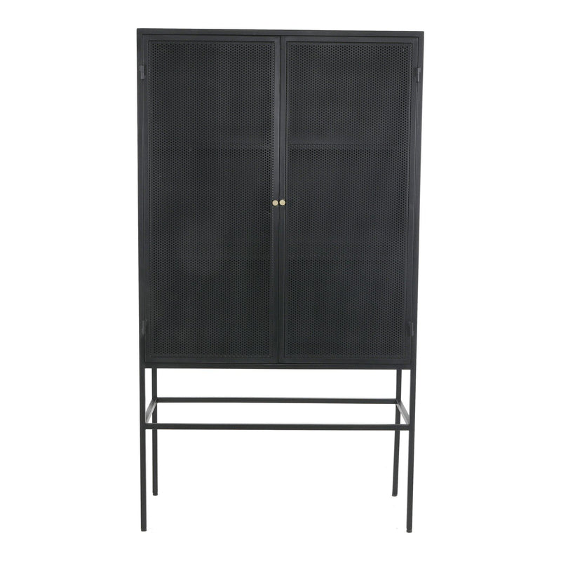 Isandros Black Iron Tall Cabinet