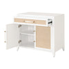 Holland Rattan And White Chest