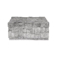 Silver Puzzle Blocks Coffee Table