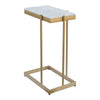 Sulu Marble & Brass C Table