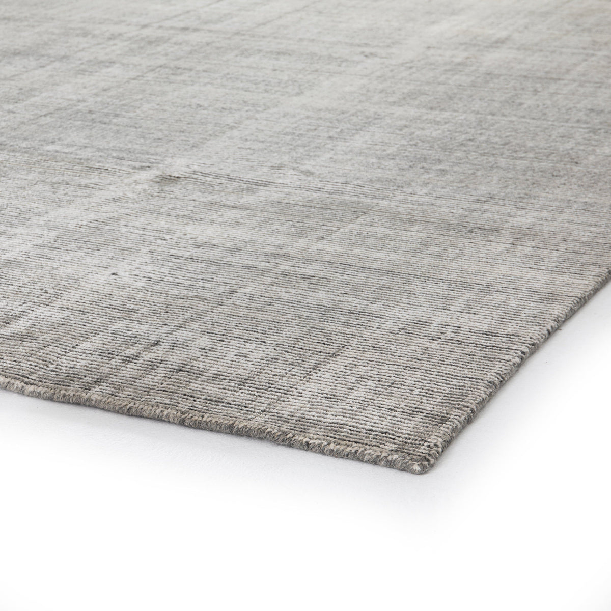 Asher Grey & Beige Wool Rug