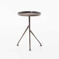 Regina Antique Rust Accent Table