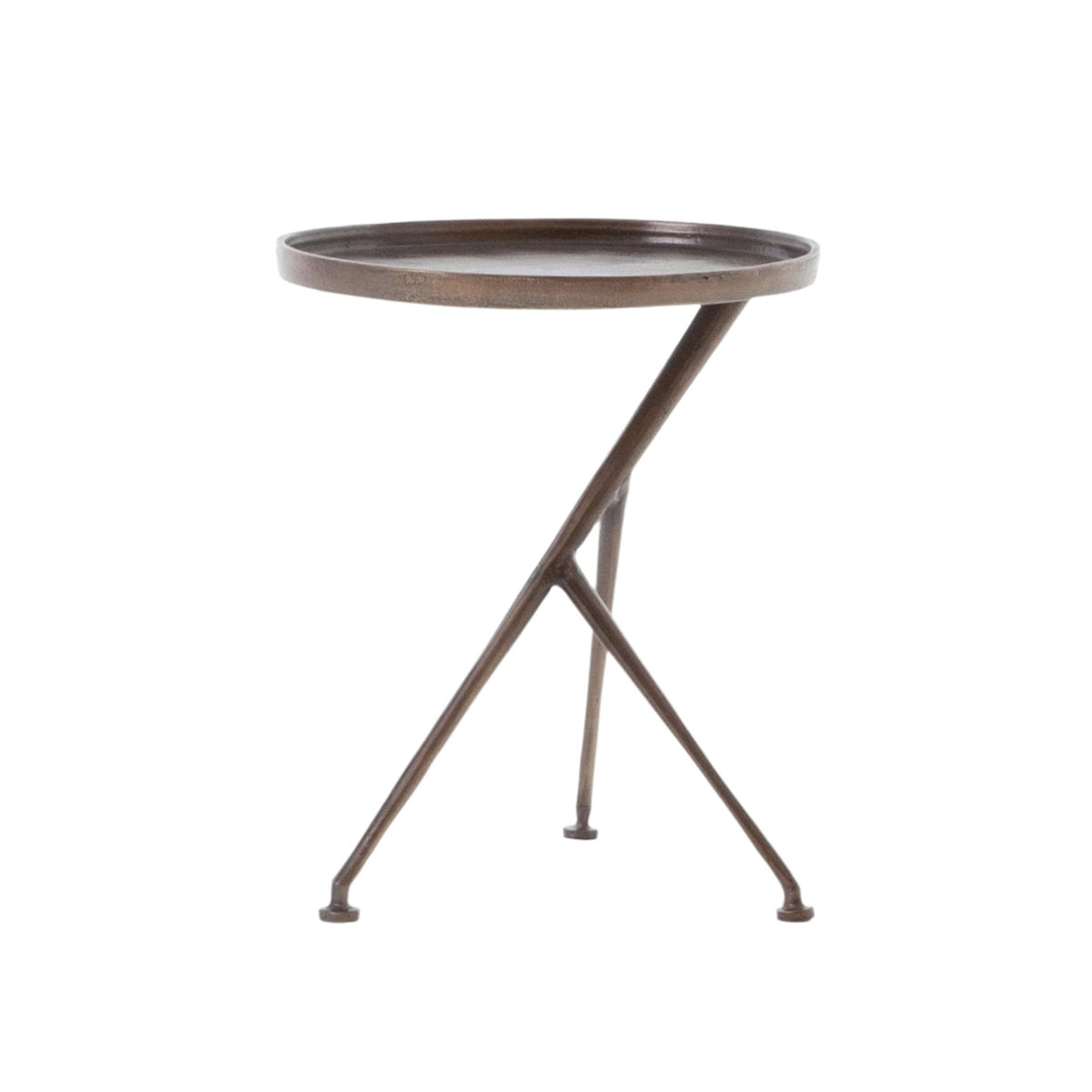 Regina Antique Rust Accent Table