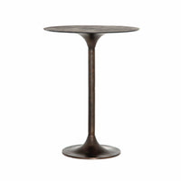 Sawyer Antique Rust Bar Table