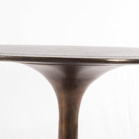 Theo Antique Rust Side Table