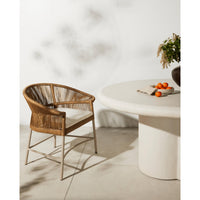 Gerard White Concrete Dining Table