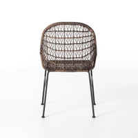 Benito Grey Woven Dining Chair