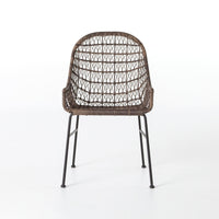 Benito Grey Woven Dining Chair