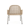 Benito Vintage White Outdoor Woven Club Chair