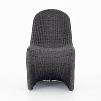 Pierson Charcoal Wicker Dining Chair