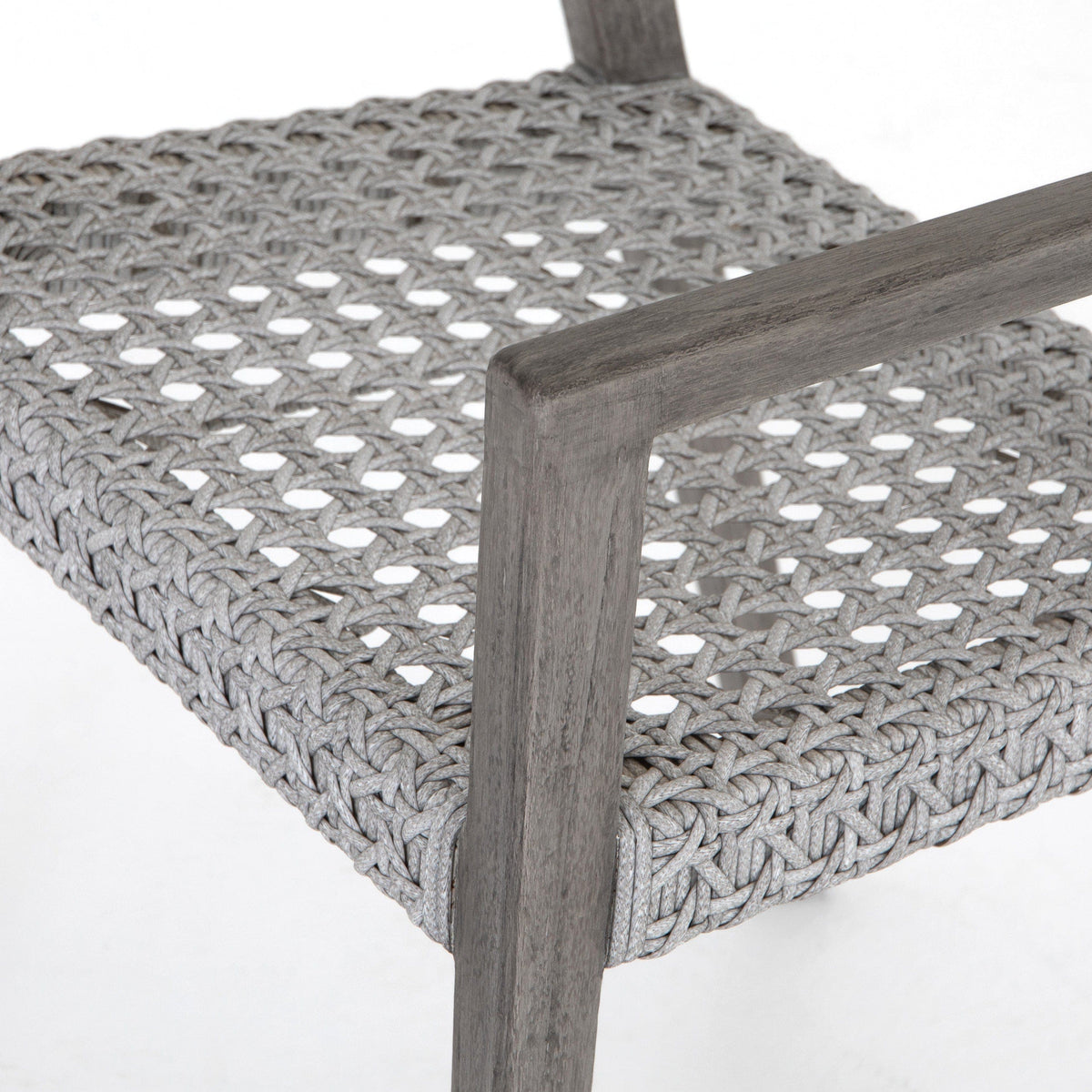 Elva Weathered Grey Outdoor Dining Chair