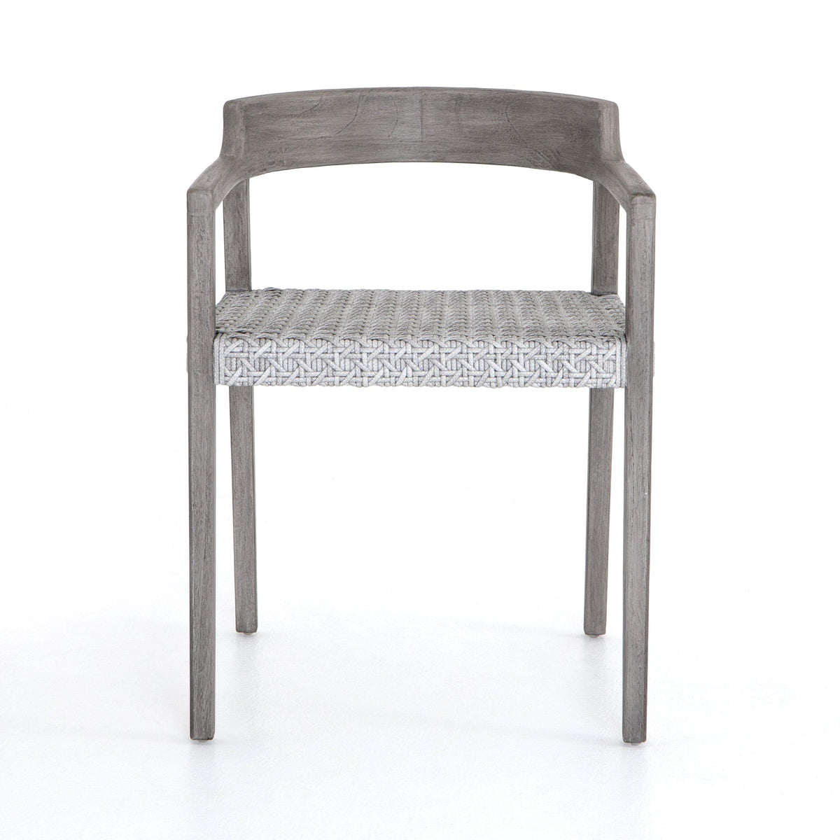 Elva Weathered Grey Outdoor Dining Chair