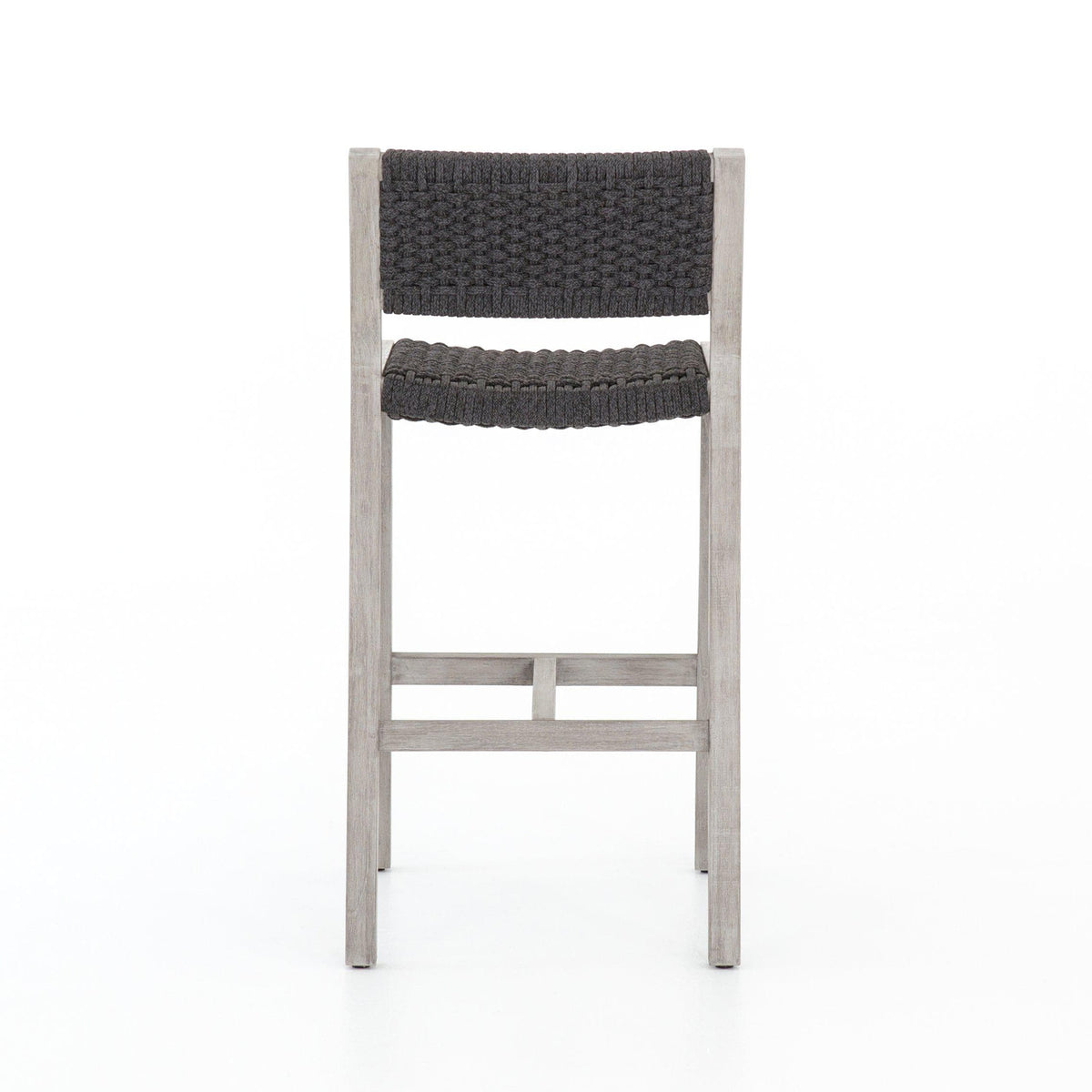 Dalton Grey Teak Outdoor Bar Stool