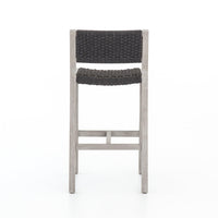 Dalton Grey Teak Outdoor Bar Stool