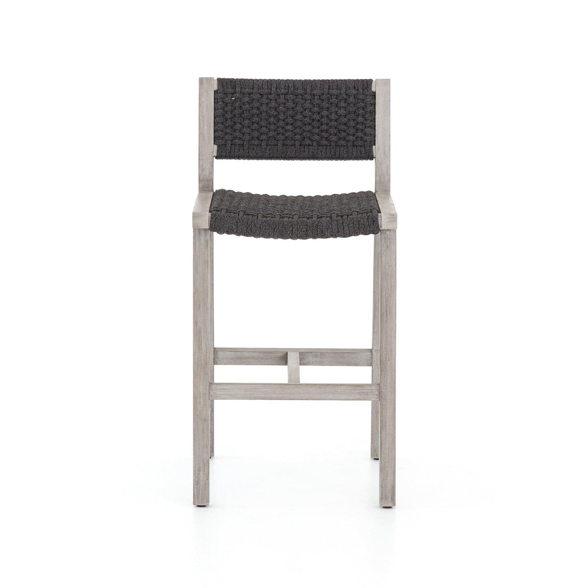 Dalton Grey Teak Outdoor Bar Stool