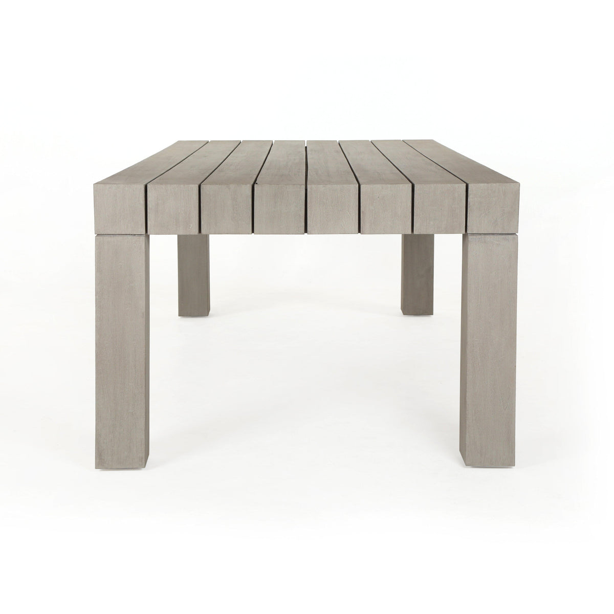 Secilia Grey Teak Outdoor Dining Table