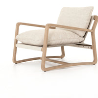 Leann Washed Brown Outdoor Chair