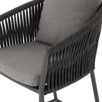 Phoenix Charcoal Outdoor Bar Stool