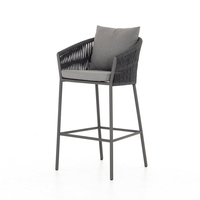 Phoenix Charcoal Outdoor Bar Stool