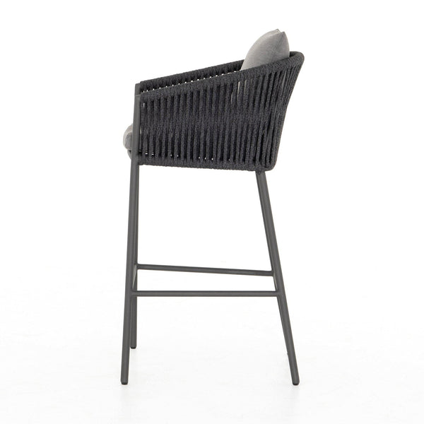 Phoenix Charcoal Outdoor Bar Stool