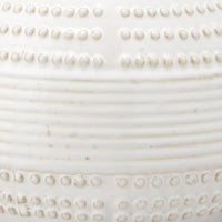 Droplet Table Lamp in White Ceramic