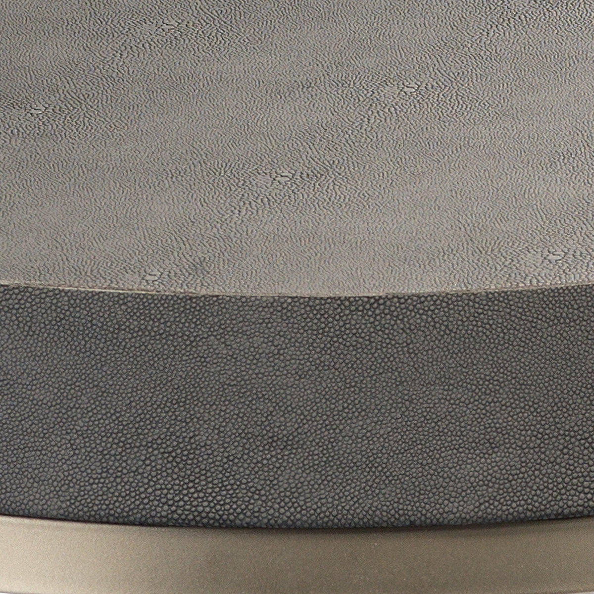 Chester Grey Shagreen Side Table