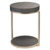 Chester Grey Shagreen Side Table