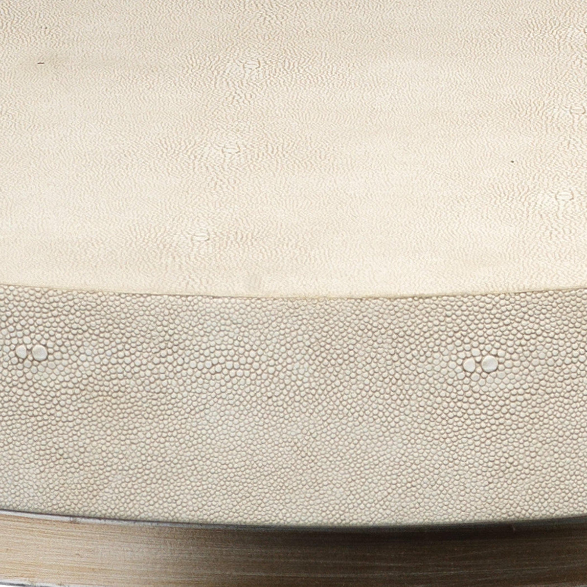 Chester Ivory Shagreen Side Table