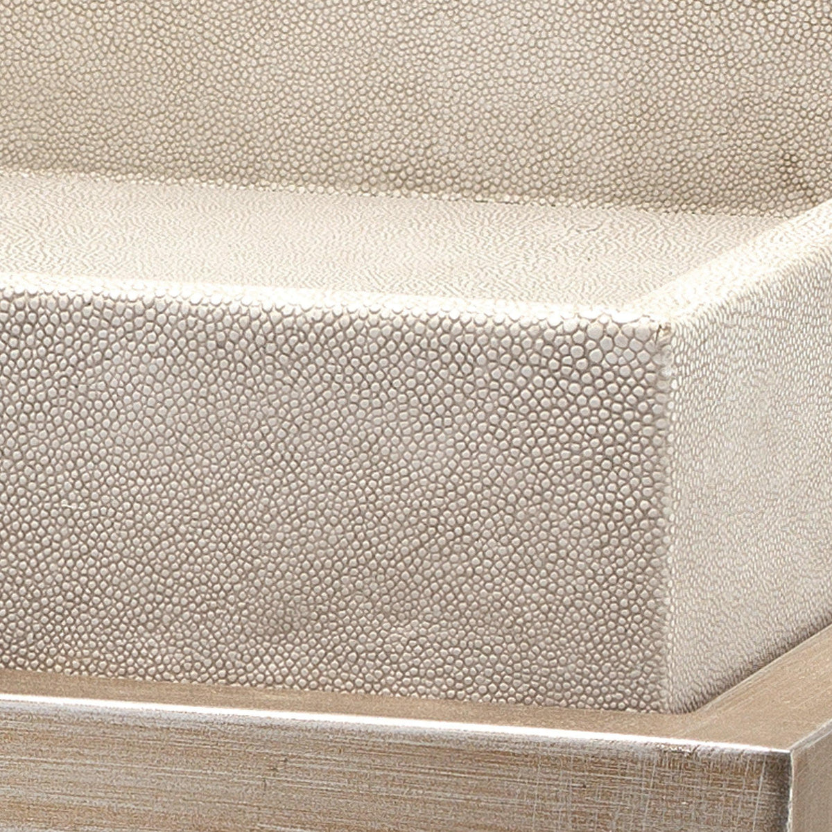 Ivory Shagreen Side Table