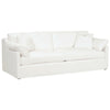 Lela Ivory Slope Arm Slipcover Sofa