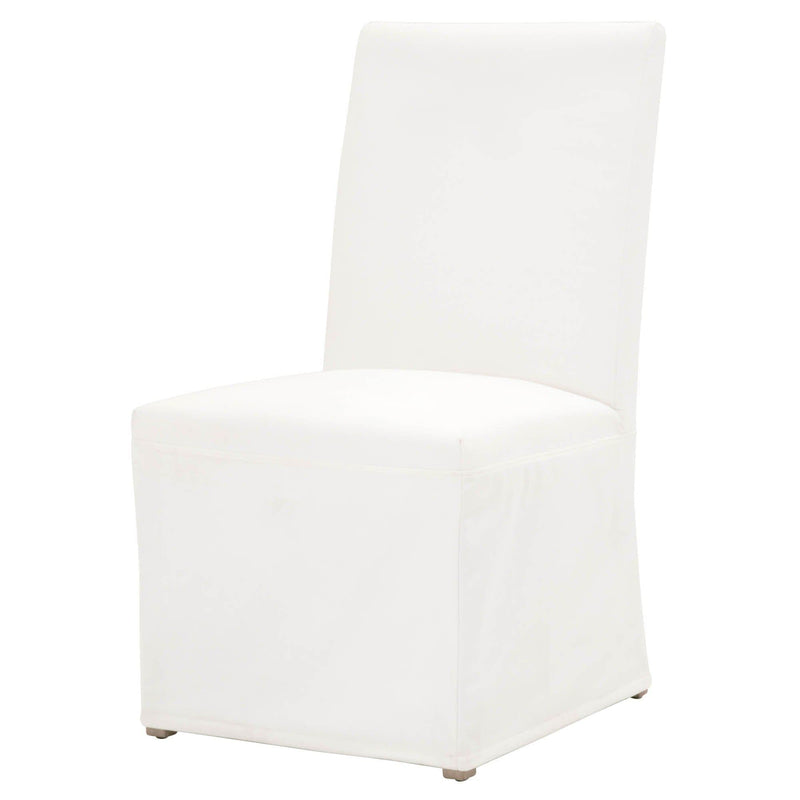 Levi Ivory Slipcover Dining Chair, Set of 2