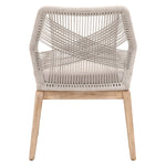 Lulu Taupe Rope Dining Chair, Set of 2