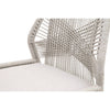Lulu Taupe Rope Outdoor Counter Stool