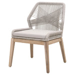 Loom Taupe Rope Outdoor Dining Chair, Set of 2