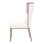 Mason Ivory LiveSmart Fabric Wing Chair, Set of 2