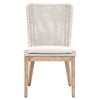 Mesa Taupe & White Outdoor Dining Chair, Set of 2
