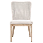 Mesh Taupe & White Outdoor Dining Chair, Set of 2